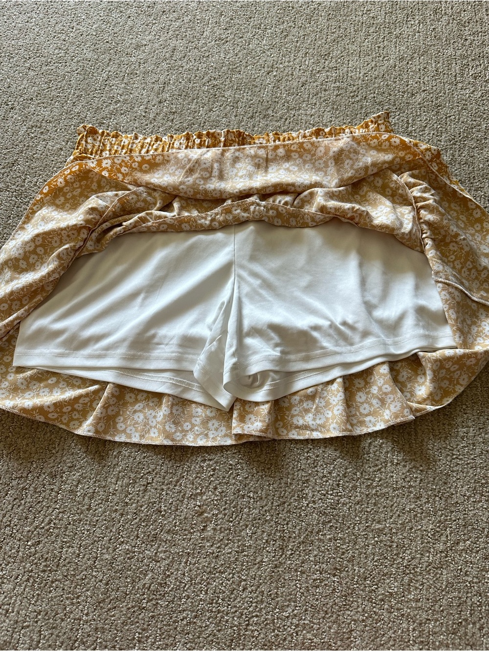 Tiered Floral Mini Skirt XL CLEO Women’s - Picture 4 of 8